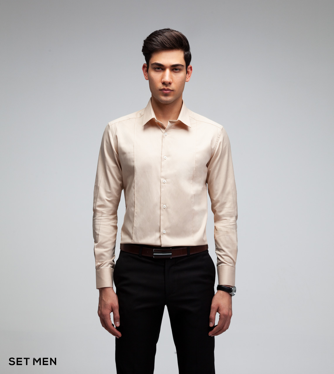 پیراهن مردانه ساده