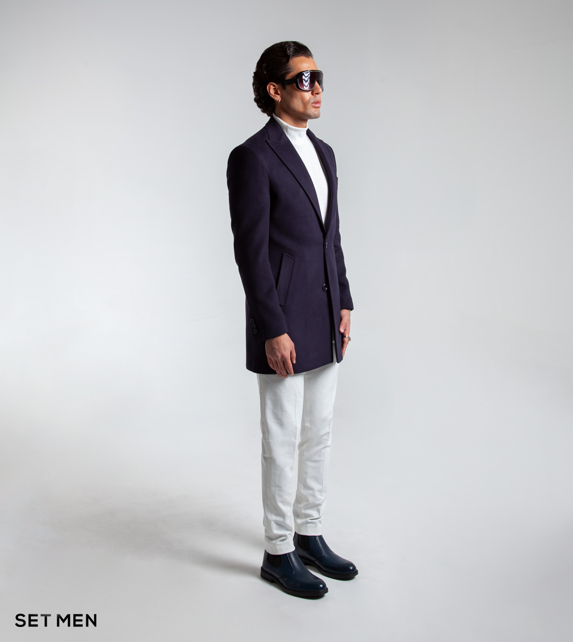 پالتو یقه بلیزر مردانه