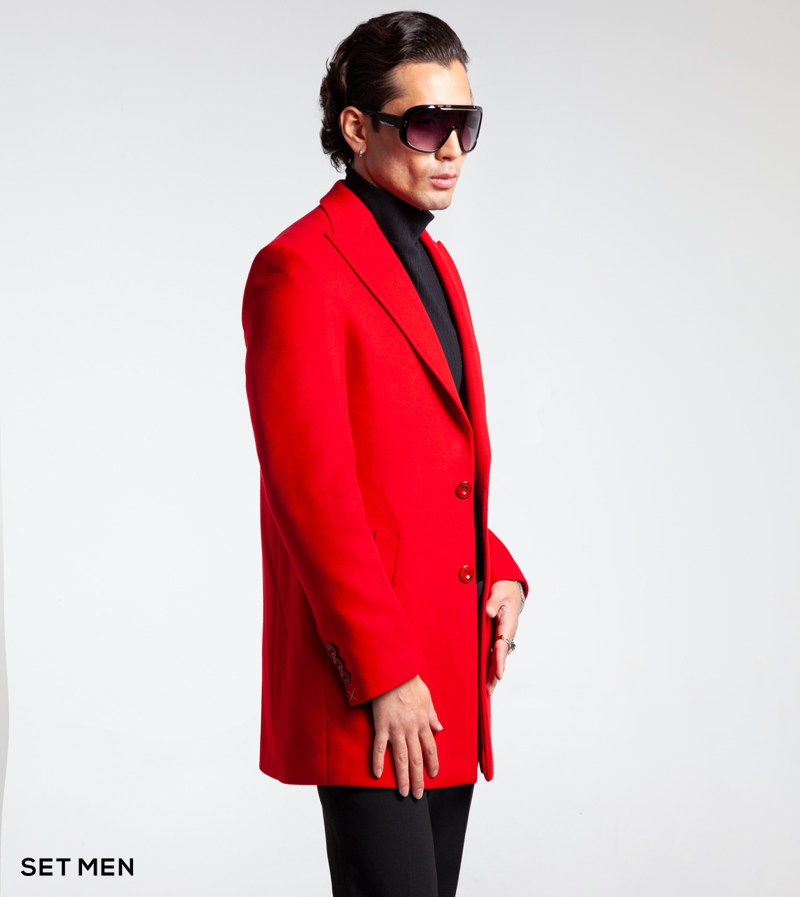 پالتو یقه بلیزر مردانه