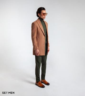 پالتو یقه بلیزر مردانه