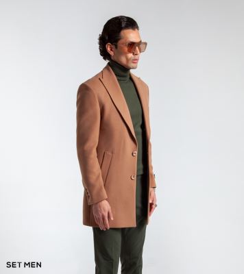 پالتو یقه بلیزر مردانه