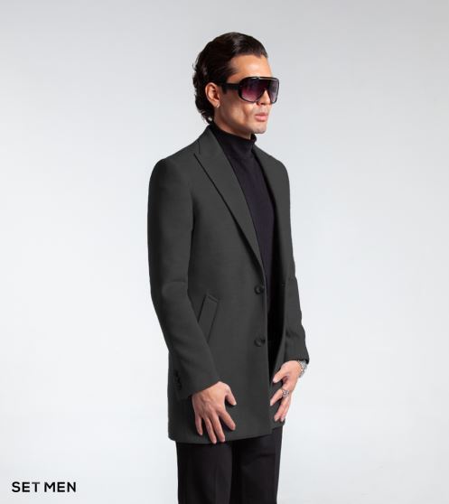 پالتو یقه بلیزر مردانه