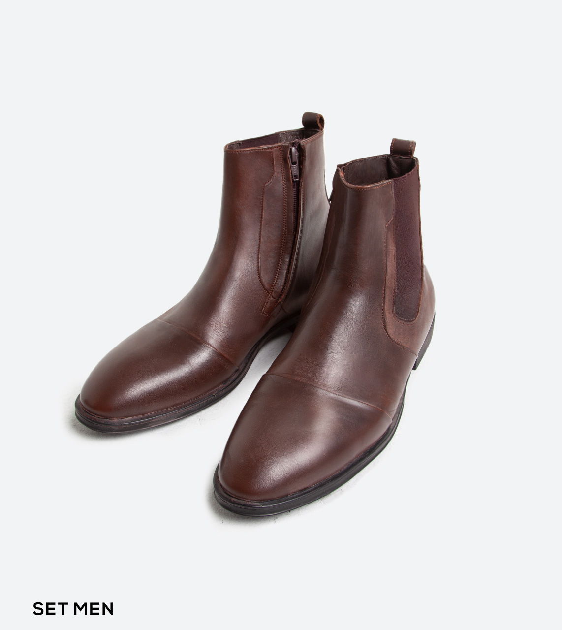 بوت مردانه چرم طبیعی