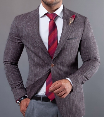 کت یقه بلیزر