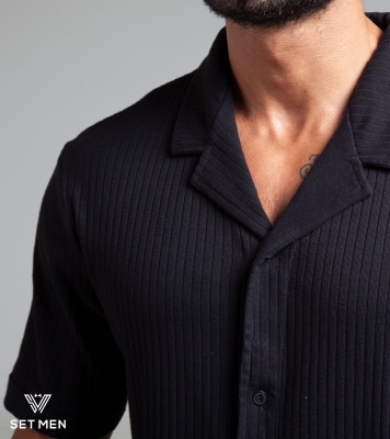 پیراهن آستین کوتاه کنفی