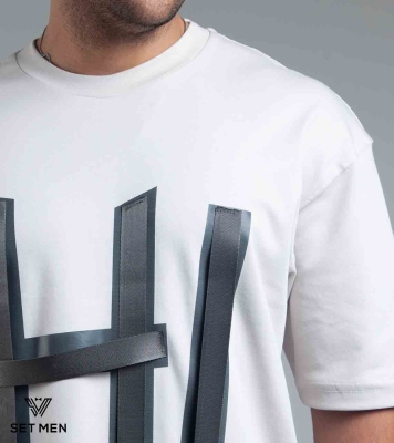 تیشرت یقه گرد چاپ HI