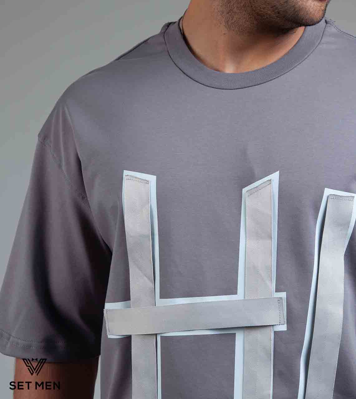 تیشرت یقه گرد چاپ HI