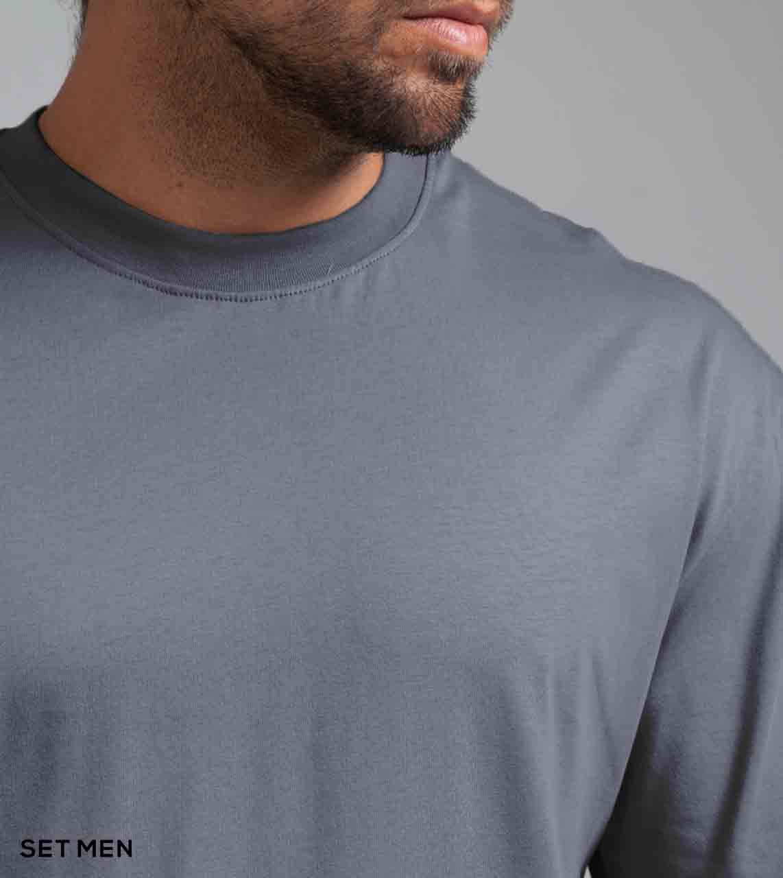 تیشرت یقه گرد ساده