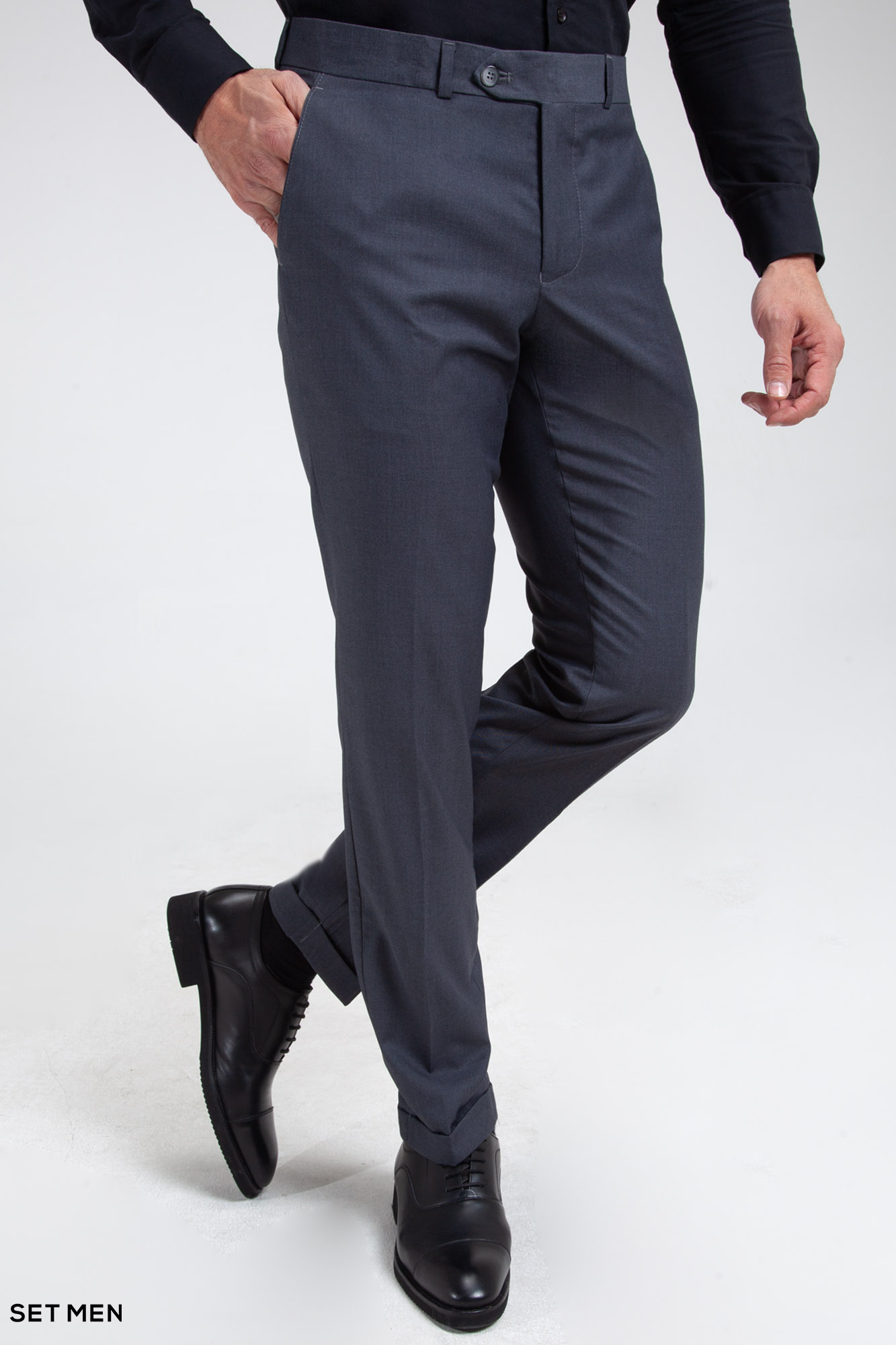 کت و شلوار مردانه سه تکه یقه بلیزر دودکمه دوچاک