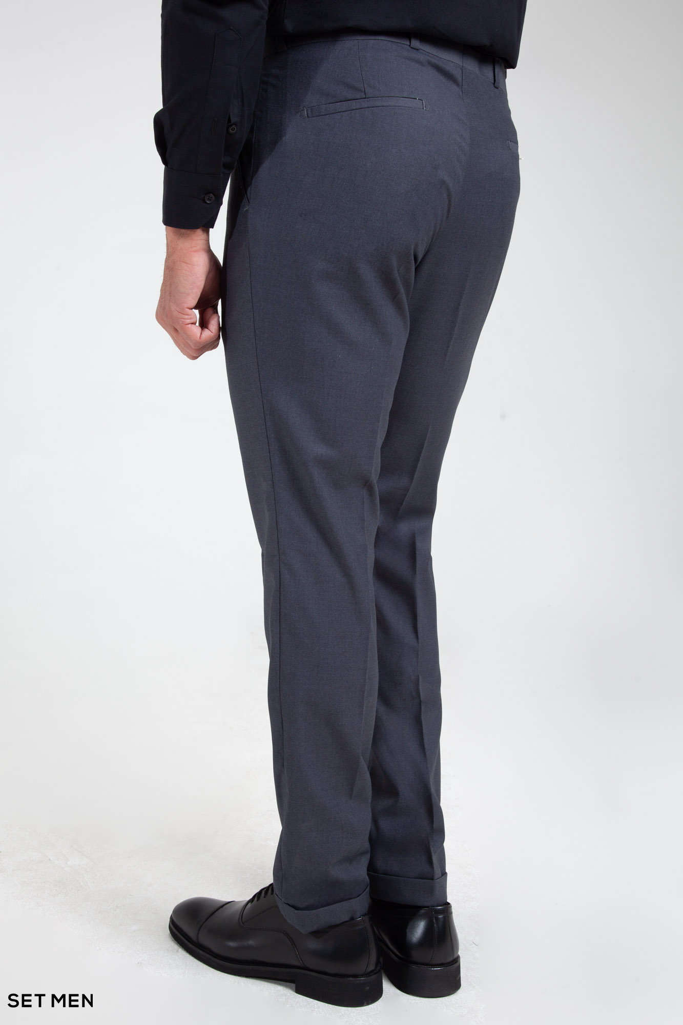 کت و شلوار مردانه سه تکه یقه بلیزر دودکمه دوچاک