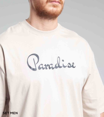 تیشرت آستین کوتاه طرح Paradise