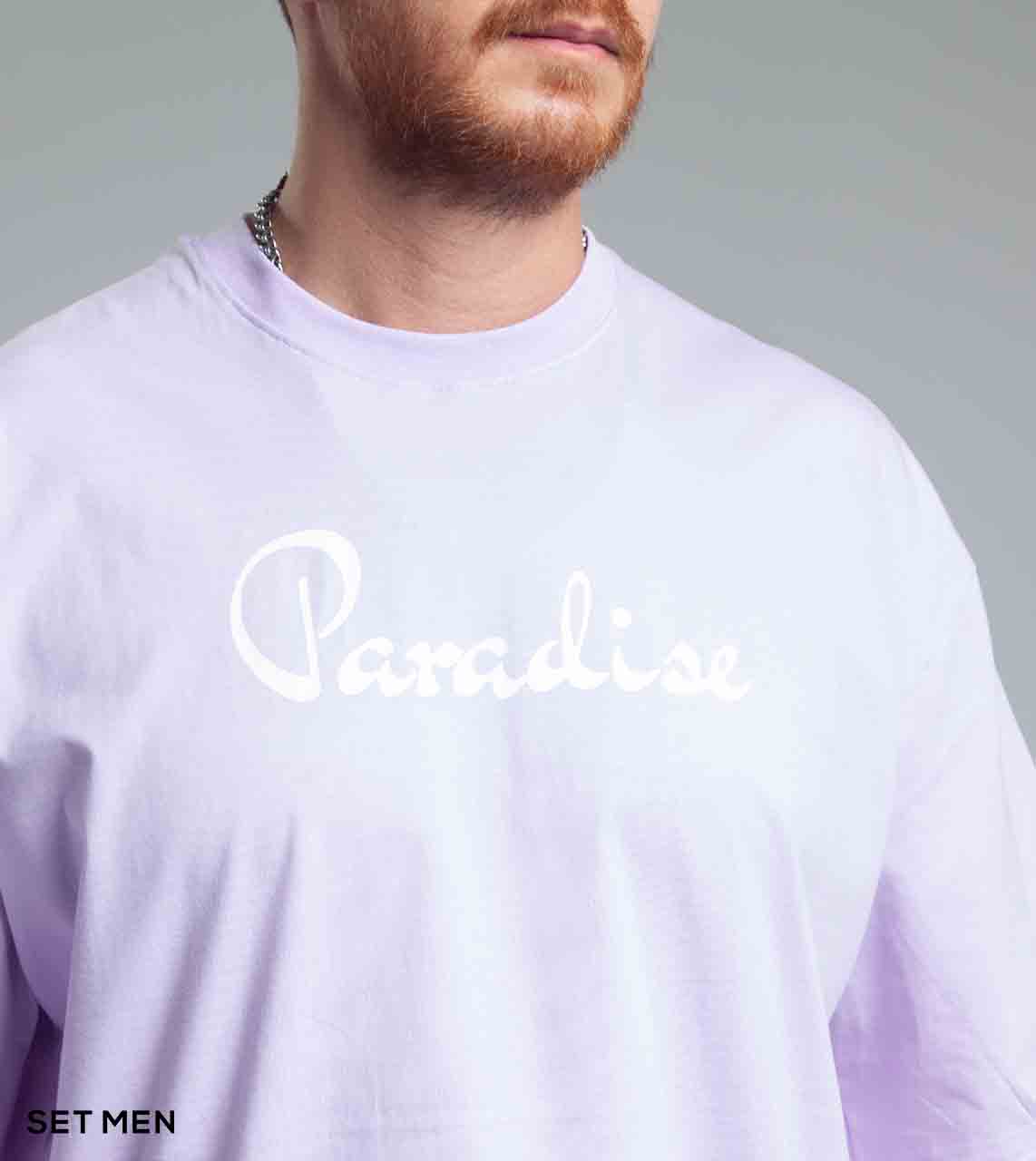 تیشرت آستین کوتاه طرح Paradise