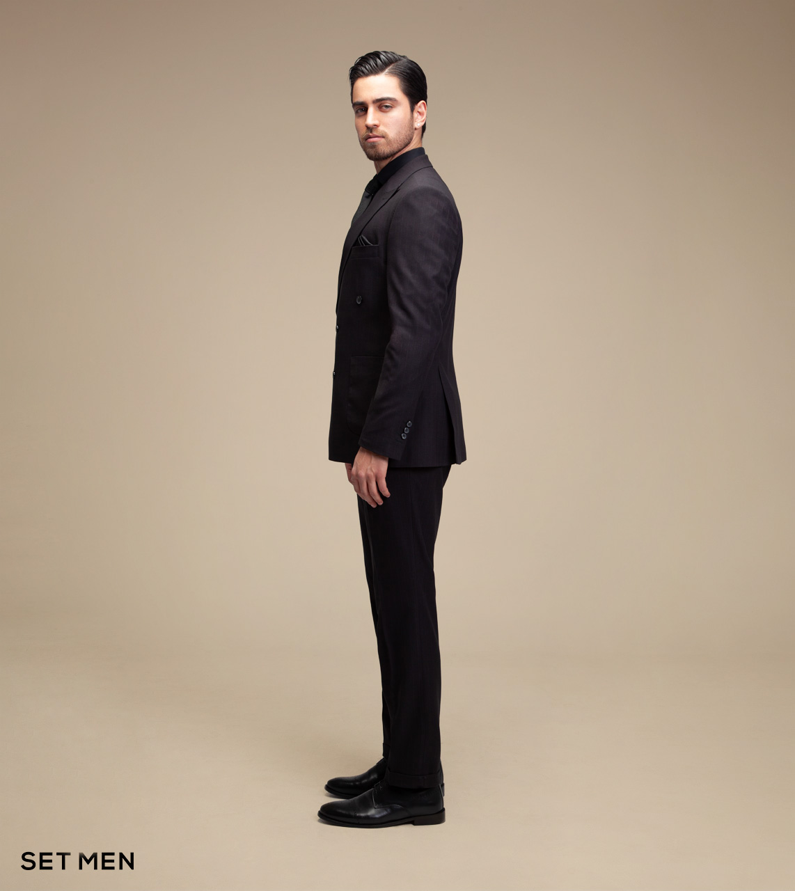 کت و شلوار دیپلمات دبل برست