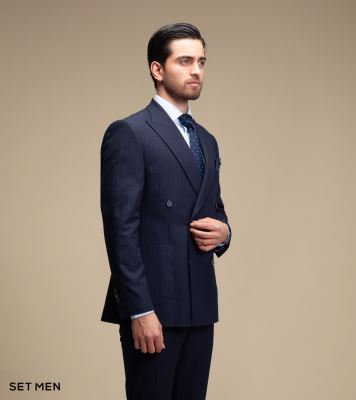 کت و شلوار دیپلمات دبل برست