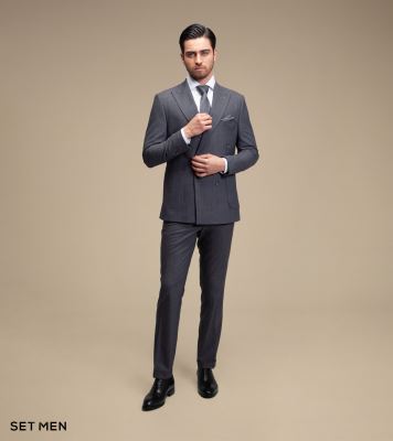 کت و شلوار دیپلمات دبل برست