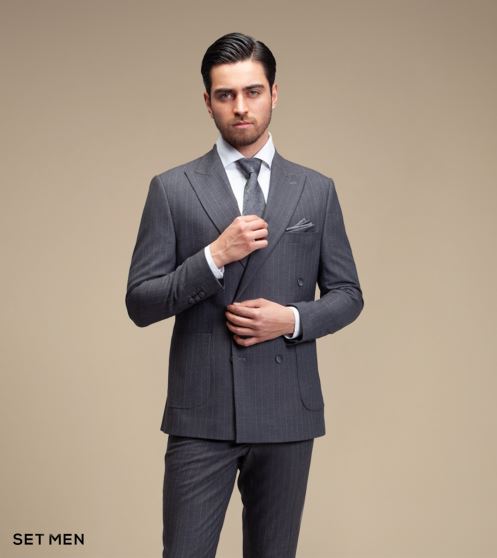 کت و شلوار دیپلمات دبل برست