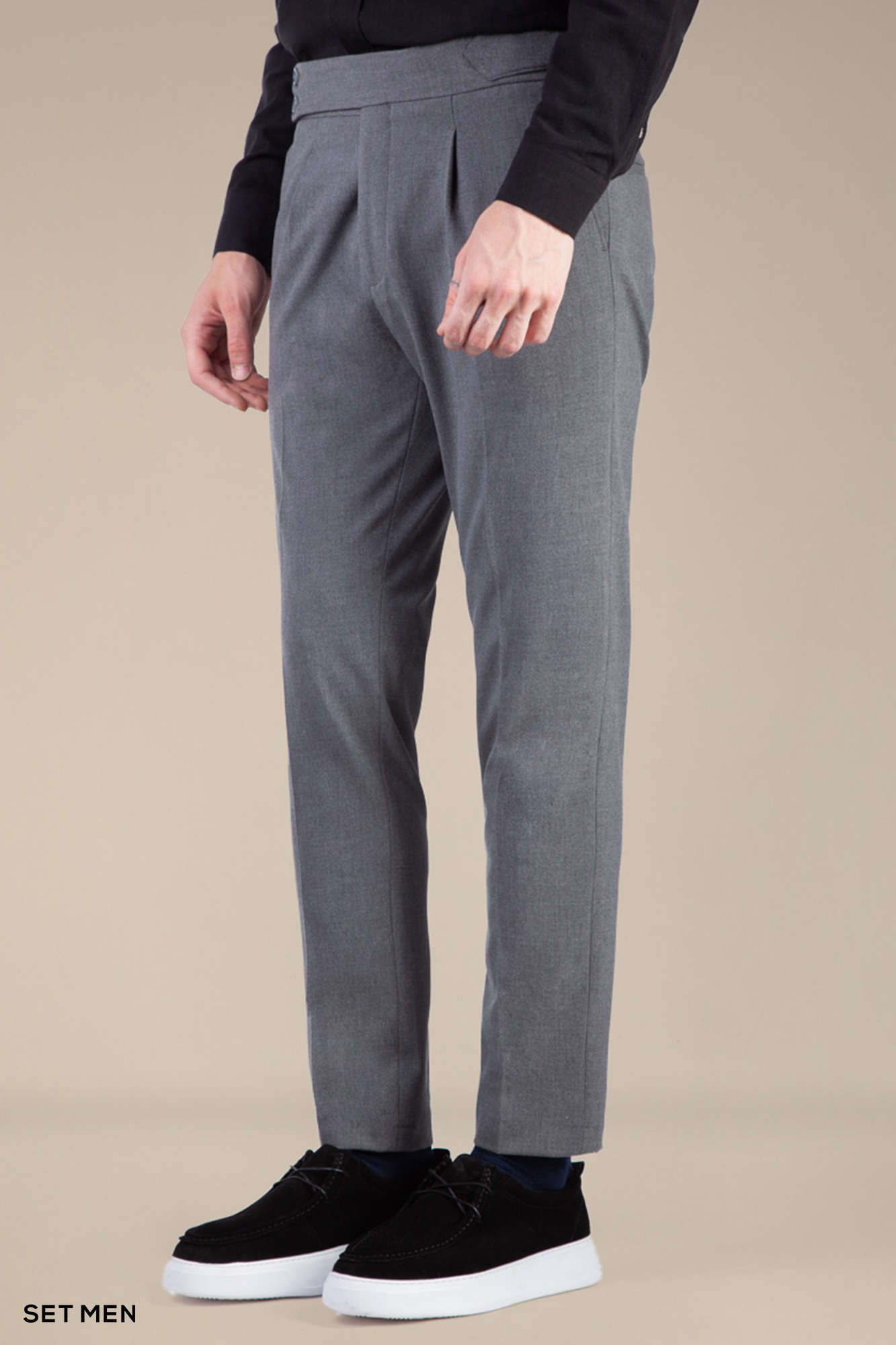 شلوار پارچه ای مردانه کمر ایتالیایی