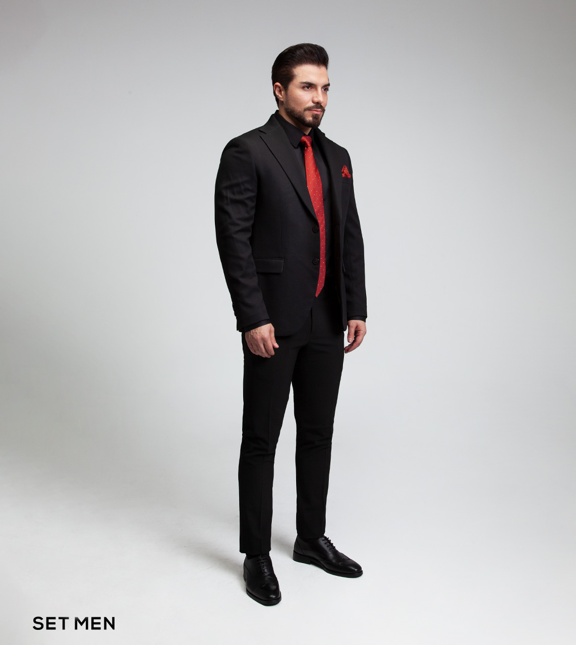 کت تک نیمه آستر یقه انگلیسی