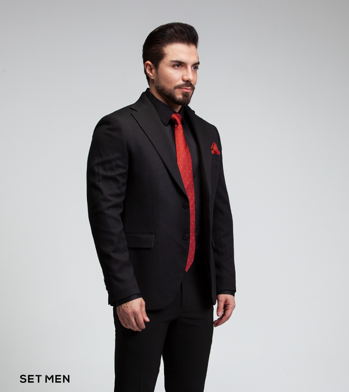 کت تک نیمه آستر یقه انگلیسی