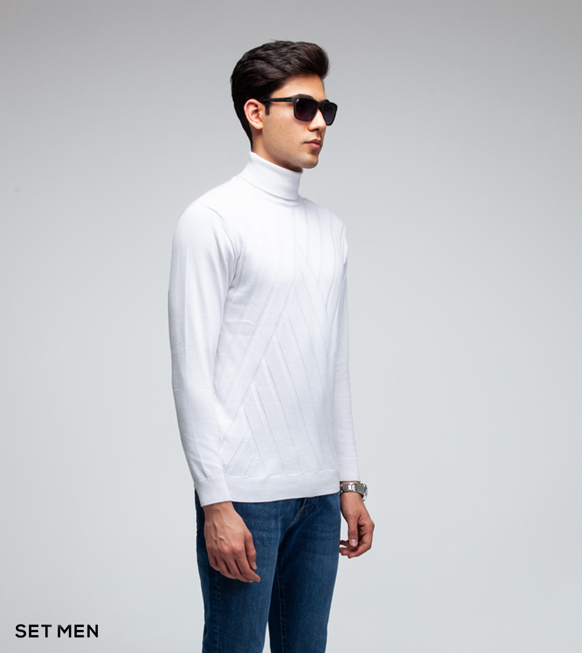 یقه اسکی بافت