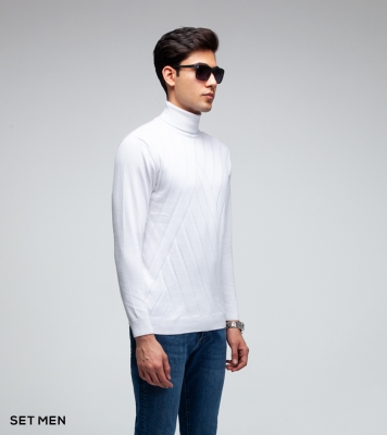 یقه اسکی بافت