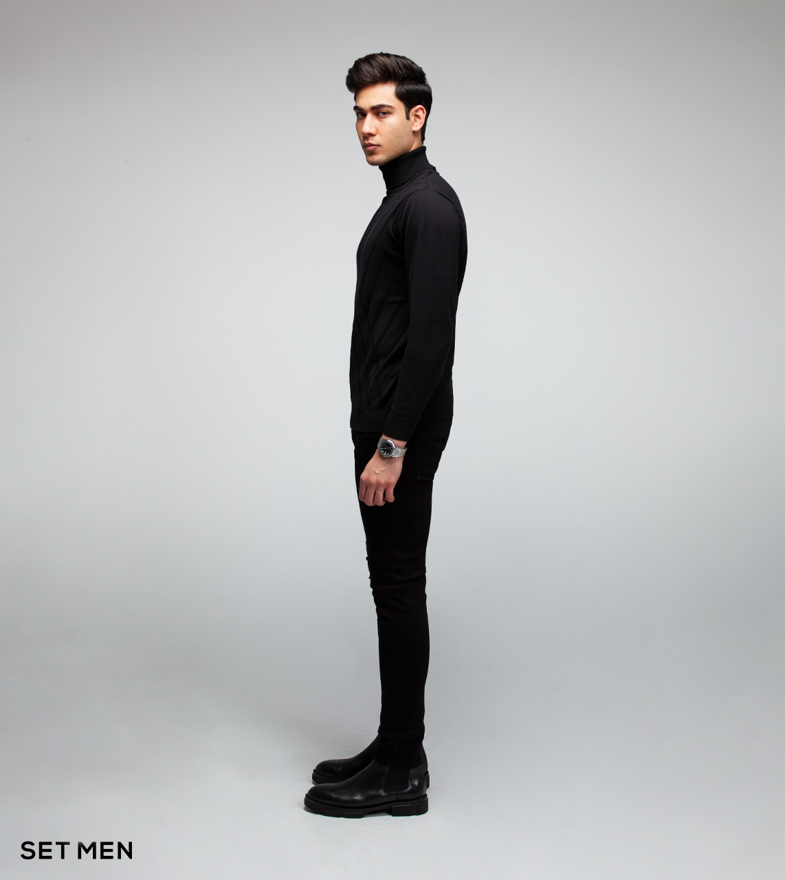 یقه اسکی بافت