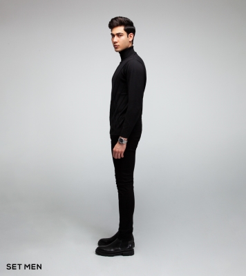 یقه اسکی بافت