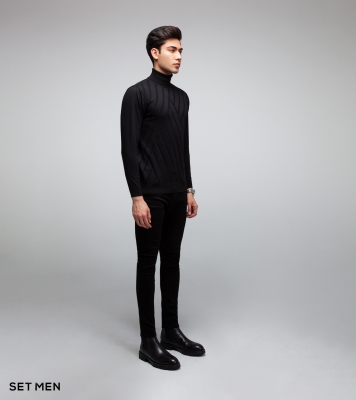 یقه اسکی بافت