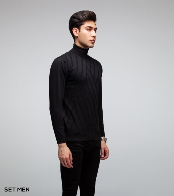 یقه اسکی بافت