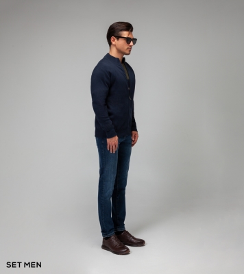 سویشرت بافت تمام زیپ