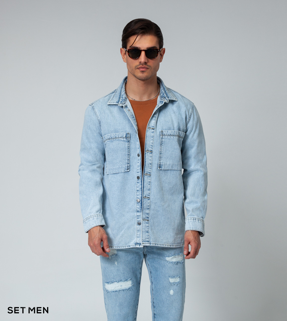 کت جین نازک مردانه