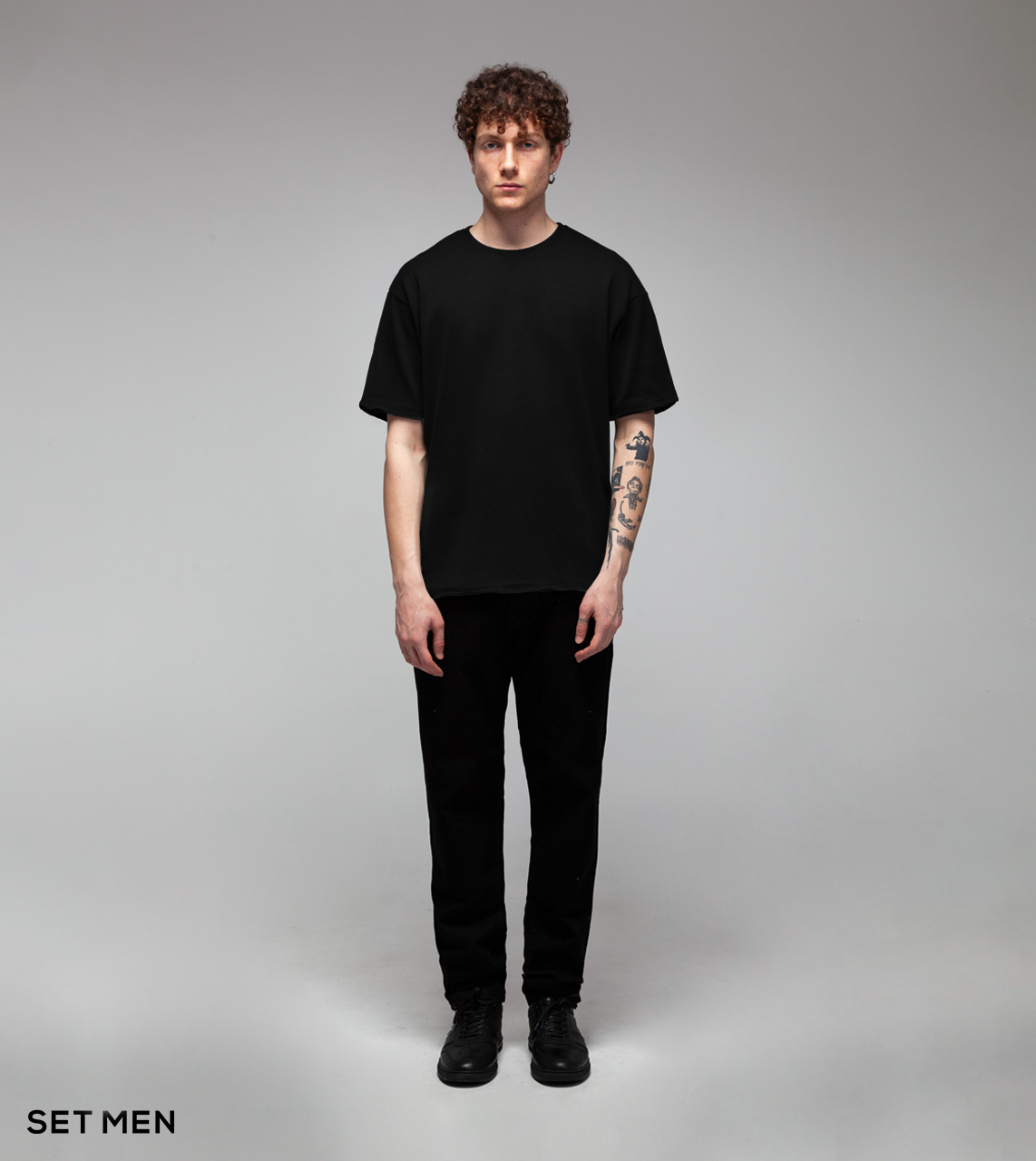 تیشرت بافت ریز ساده