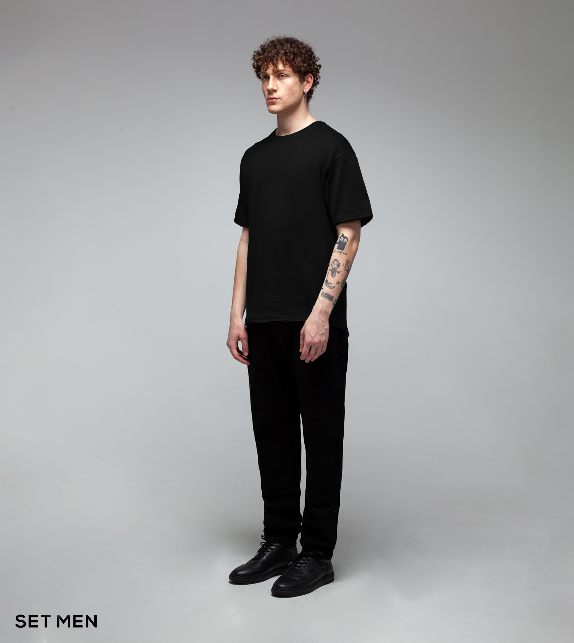 تیشرت بافت ریز ساده