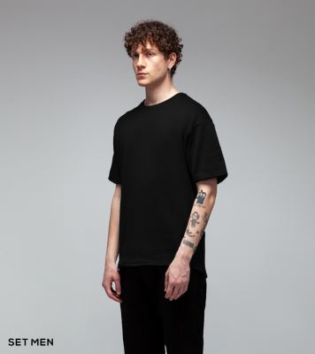 تیشرت بافت ریز ساده