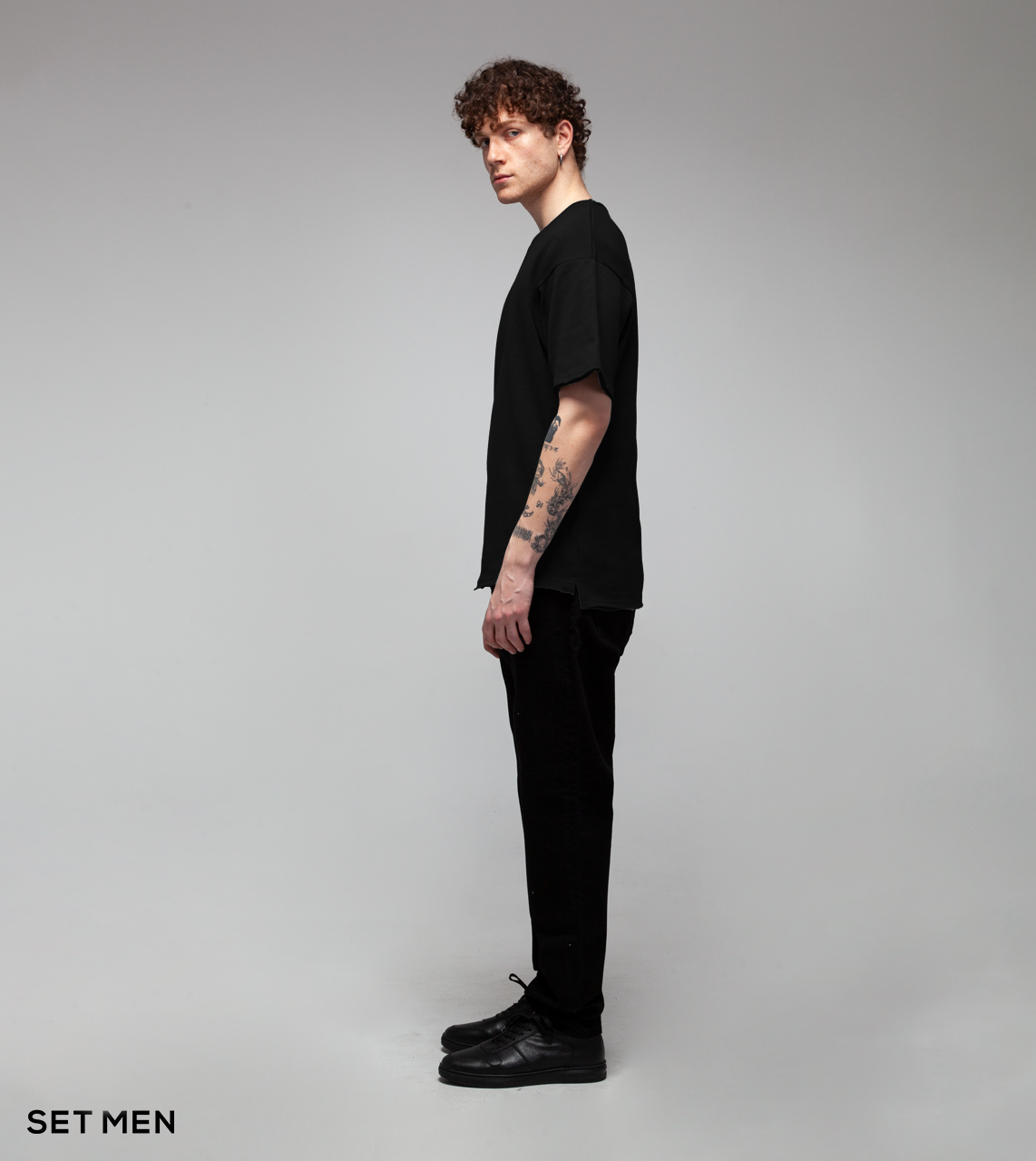 تیشرت بافت ریز ساده