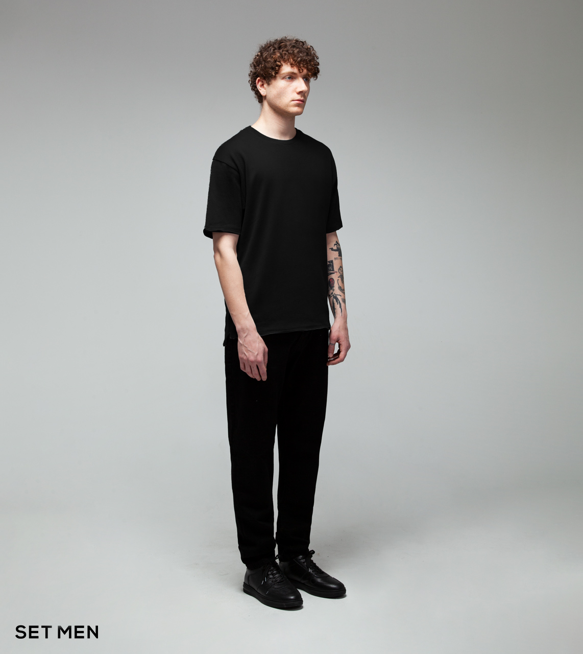 تیشرت بافت ریز ساده