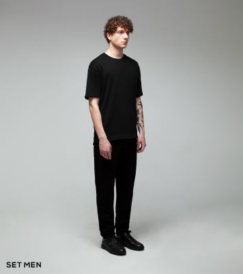 تیشرت بافت ریز ساده