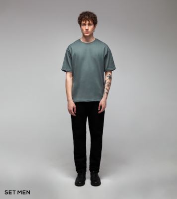 تیشرت بافت ریز ساده