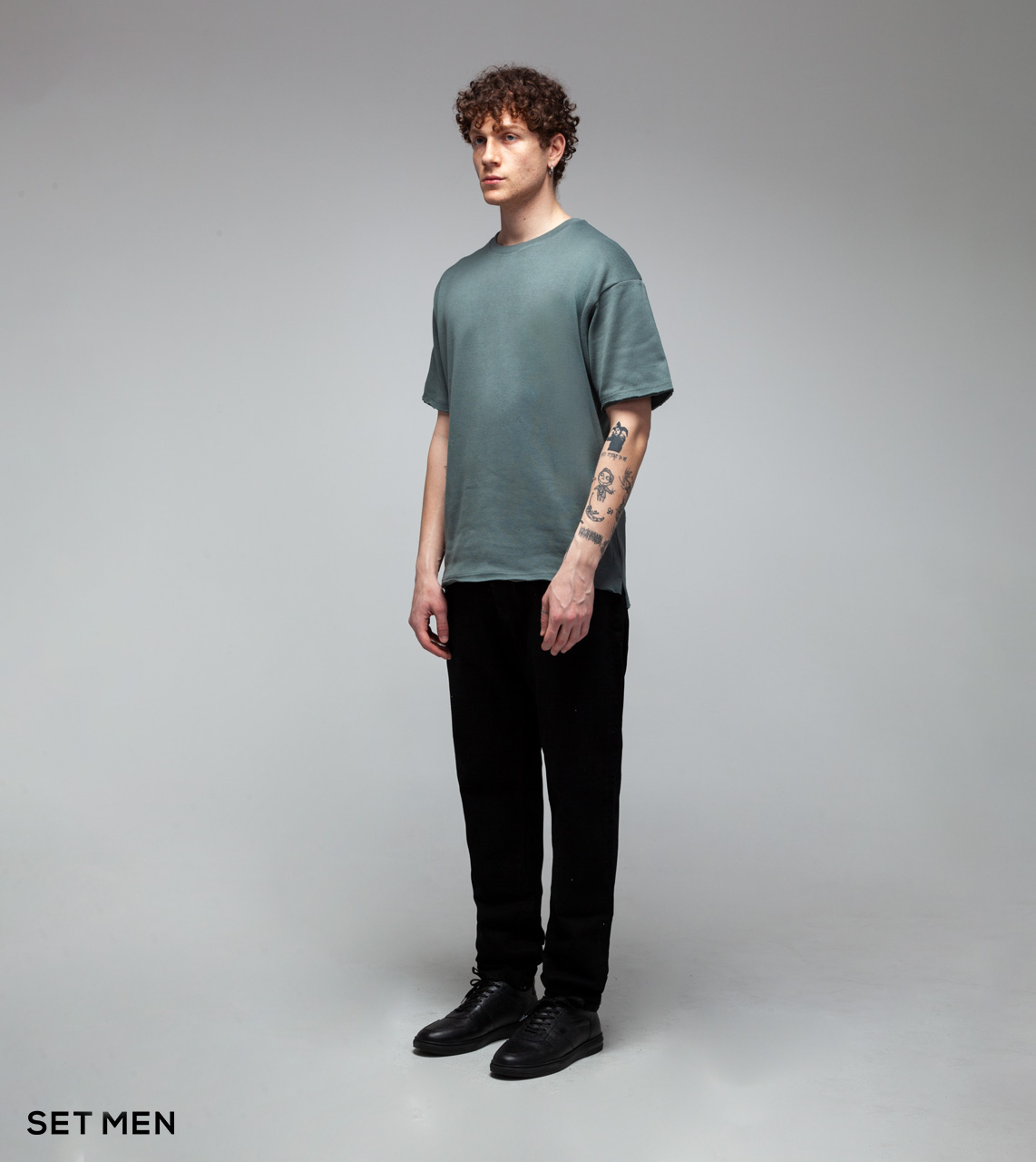 تیشرت بافت ریز ساده