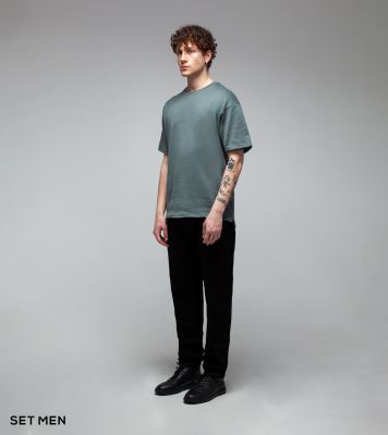 تیشرت بافت ریز ساده