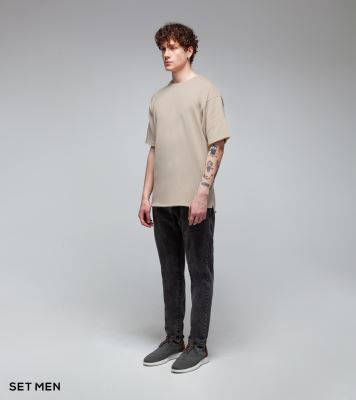 تیشرت بافت ریز ساده