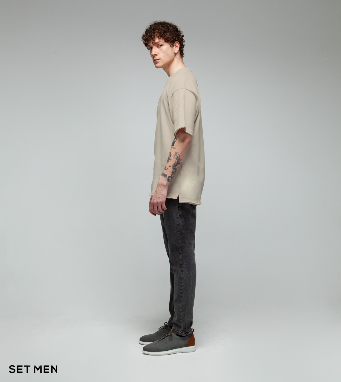 تیشرت بافت ریز ساده