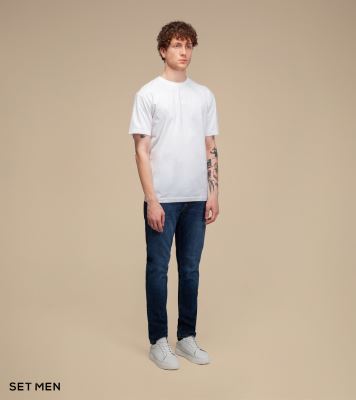 تیشرت مردانه یقه گرد ست من