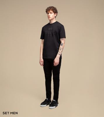 تیشرت یقه گرد ست من