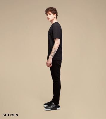 تیشرت یقه گرد ست من