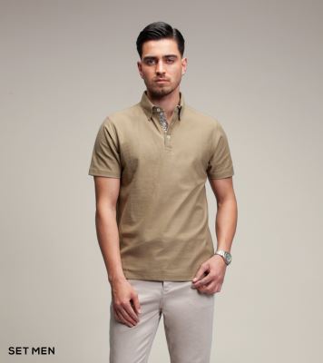 تیشرت یقه دار