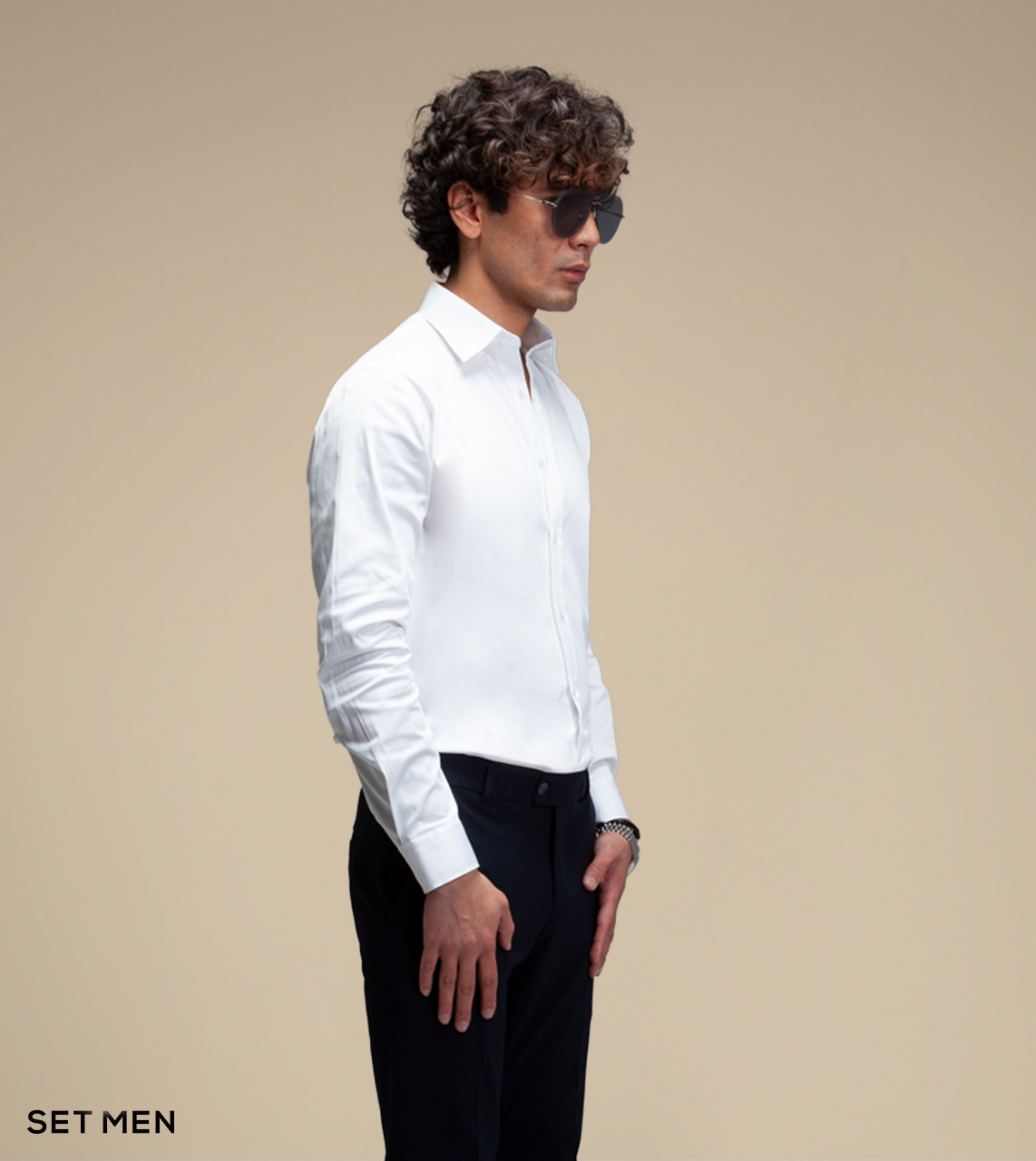 پیراهن ساده ساتن