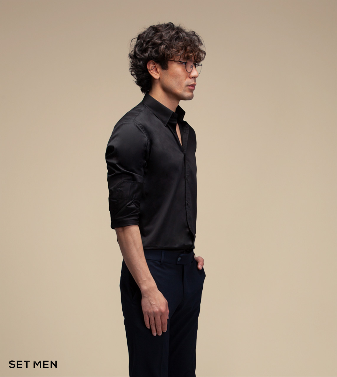 پیراهن ساده ساتن