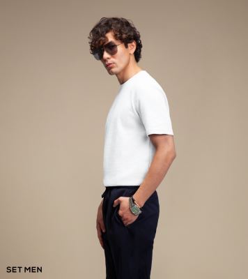 تیشرت بافت بیسکوییتی