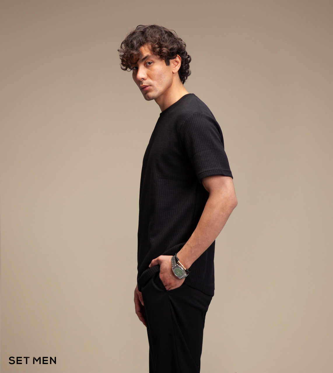 تیشرت بافت بیسکوییتی